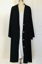 Made in NYC Long Swinging Button Front Dress (Black) Style #2002D