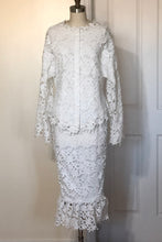 3D Floral Lace Skirt Suit (Style# 217S)