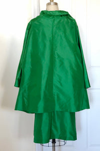 Swinging Jacket Dress Set (Style# 220DNM) Green