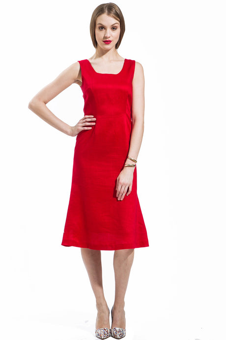 Red Dress Style 8088