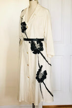 Painted lotus Coat Dress Style# 301