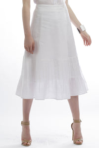 Pleated Fit and Flare Skirt Style # 1774