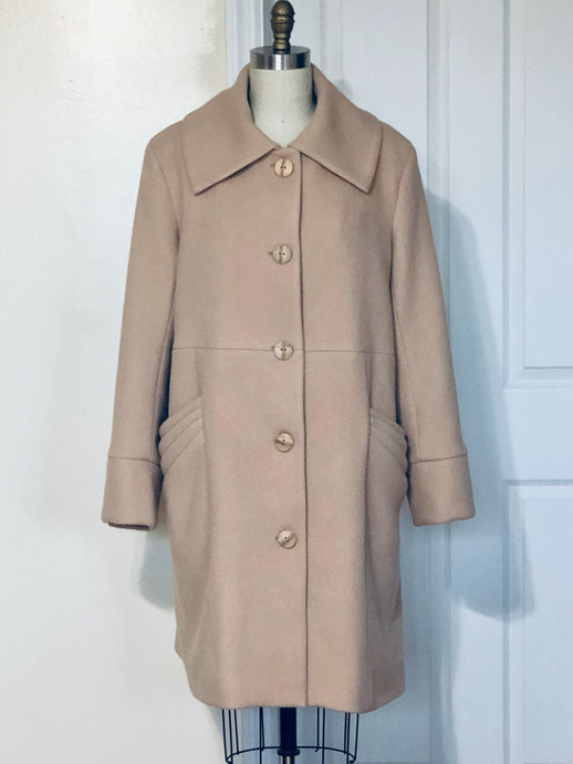 Beverly's Cashmere Coat (Beige) - Style# 321