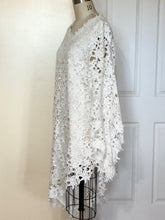 Asymmetric Lace Tunic (White) - Style # 1902