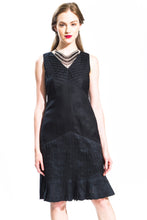 Briana Linen Pleated Dress Style 7924